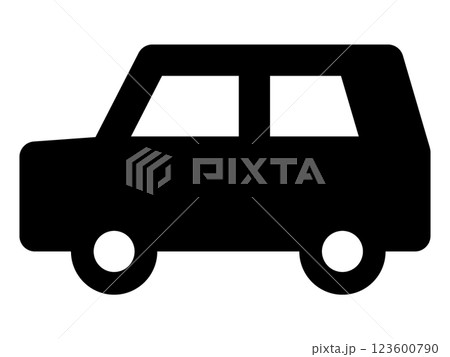車のアイコン 123600790