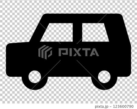車のアイコン 123600790