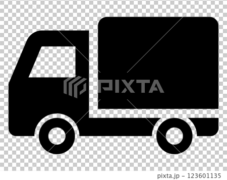 トラックのアイコン トラックのアイコン 123601135