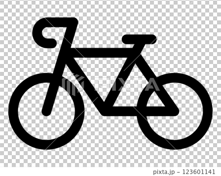 road bike icon road bike icon 123601141