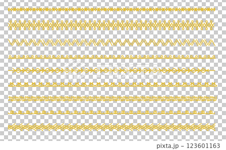 金色の装飾ベクターイラスト素材 金色の装飾ベクターイラスト素材 123601163