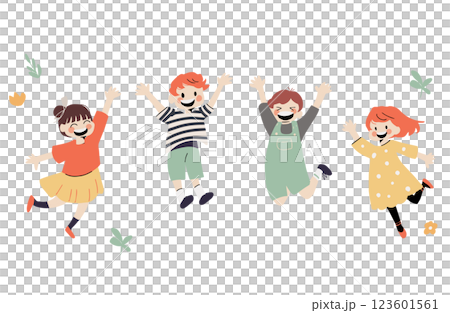 Children to jump 123601561