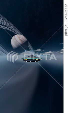 惑星とUFO 惑星とUFO 123603572