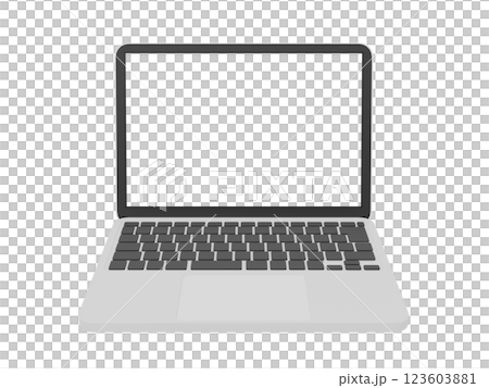 Laptop (screen transparent) 123603881