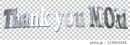 3DCG人物「謝謝媽媽」母親節銀飾，銀飾 123603888