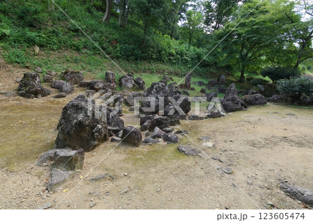 一乗谷朝倉氏遺跡　湯殿跡庭園 123605474