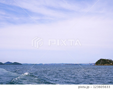 香川 坂出 瀬戸大橋(与島と児島間)(初夏) 香川 坂出 瀬戸大橋(与島と児島間)(初夏) 123605633