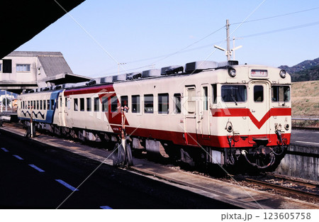 1986年中村駅の団体用キハ58 1986年中村駅の団体用キハ58 123605758