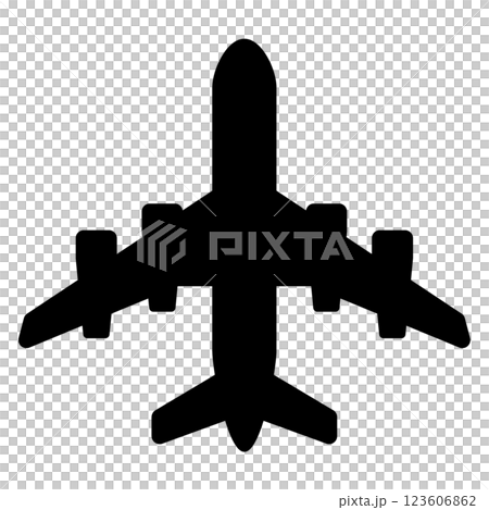 Airplane icon 123606862