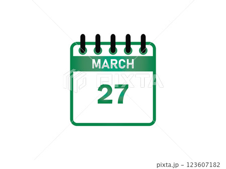 March 27 Calendar Date March 27 Calendar Date 123607182