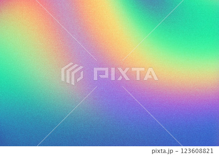 Vibrant Abstract Gradient Background with Multicolored Spectrum 123608821