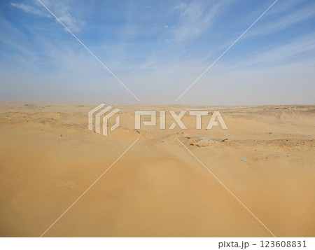 世界最大級の砂漠「サハラ砂漠」 世界最大級の砂漠「サハラ砂漠」 123608831