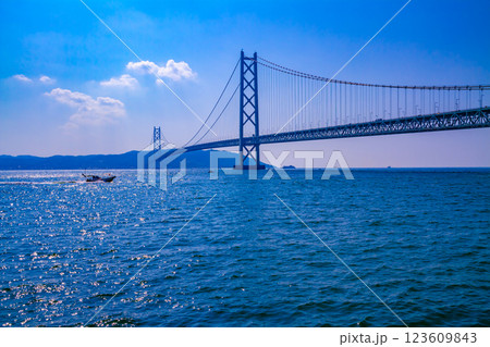 明石海峡大橋 明石海峡大橋 123609843