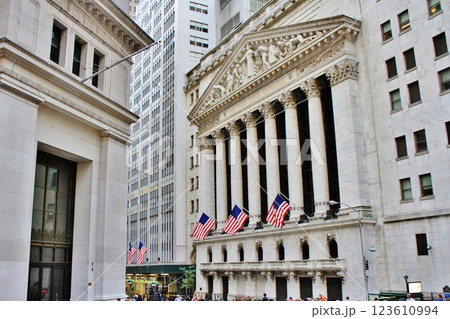 ニューヨーク証券取引所（アメリカ）New York Stock Exchange 123610994