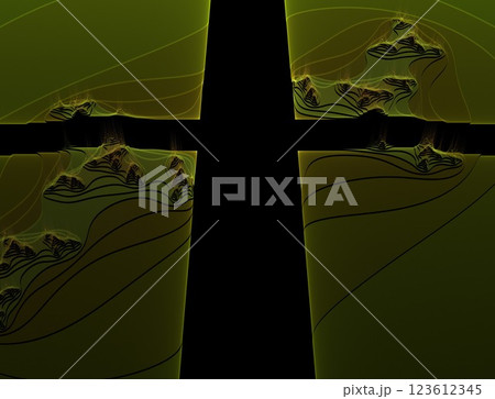 Imaginatory fractal abstract background Image 123612345