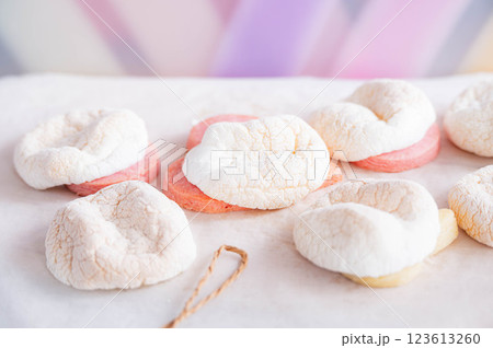 マシュマロクッキー 123613260