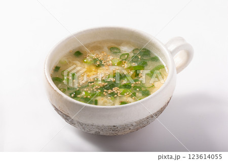 溶き卵と白菜の中華スープ 溶き卵と白菜の中華スープ 123614055