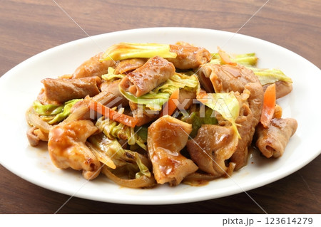 ホルモン炒め ホルモン炒め 123614279