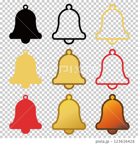 響鈴圖示集 響鈴圖示集 123616428
