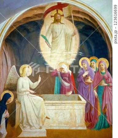 Resurrection of Christ and Women at the Tomb. Fra Beato Angelico Resurrection of Christ and Women at the Tomb. Fra Beato Angelico 123616699