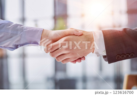 composite of Business people shaking hands against blurred background composite of Business people shaking hands against blurred background 123616700