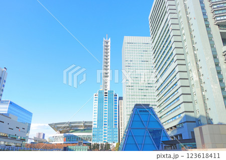 埼玉県さいたま市、さいたま新都心の風景 123618411