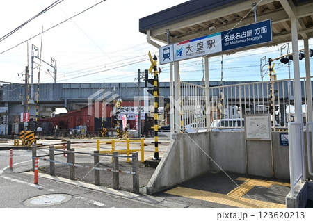 名鉄大里駅（おおさとえき）東口　名古屋本線　 123620213