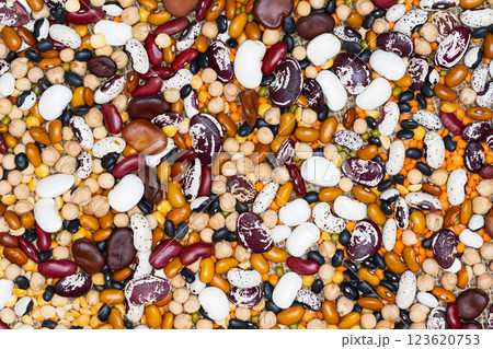 background of different legumes 123620753