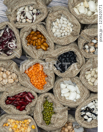 mix of beans close up mix of beans close up 123620771