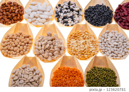 bean mix isolated 123620781
