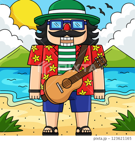 Christmas in July The Nutcracker Colored Cartoon  123621165