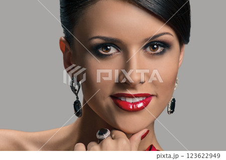 Beautiful Young Woman portrait 123622949