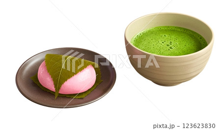 和菓子/スイーツ 和菓子/スイーツ 123623830