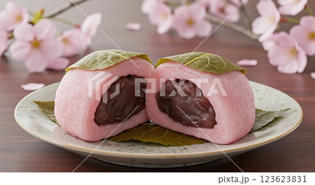 和菓子/スイーツ 和菓子/スイーツ 123623831