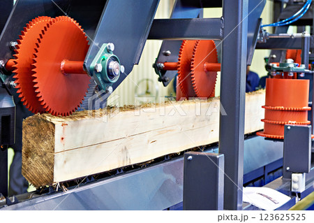 Two-shaft logging machine 123625525