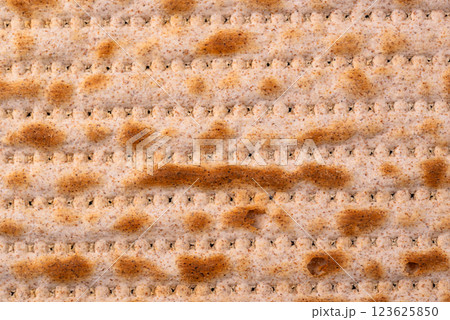Traditional Jewish bread matzo for Passover Traditional Jewish bread matzo for Passover 123625850