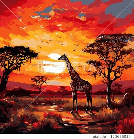Sunset Sentinel 123626039