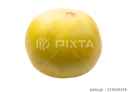 Fresh Yellow Honeydew Melon, Png, Close-Up Shot on Transparent Background 123626234