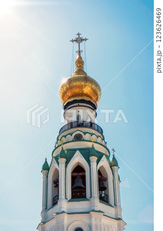 Bell Tower of Vologda Kremlin 123626469