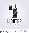 match lighter logo design, vintage fire lucifer logo template 123626553