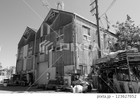 造船所の古い建屋 造船所の古い建屋 123627052