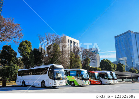 観光バス インバウンド 観光バス インバウンド 123628698