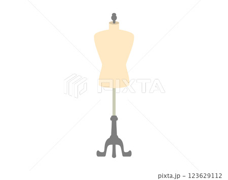 トルソーのイラスト トルソーのイラスト 123629112