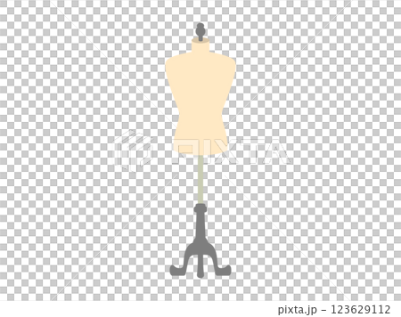 トルソーのイラスト トルソーのイラスト 123629112