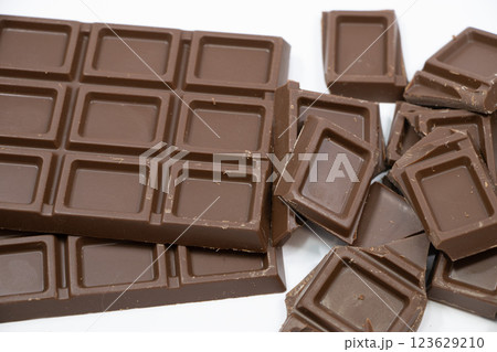 板チョコ チョコレート 123629210