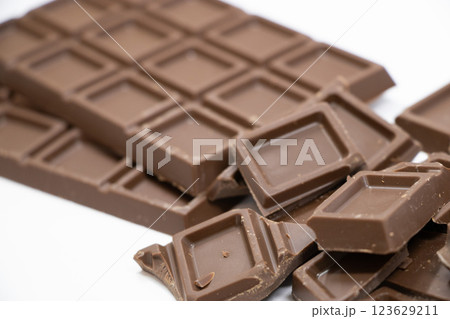 板チョコ チョコレート 123629211