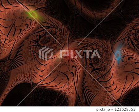 Imaginatory fractal abstract background Image 123629353