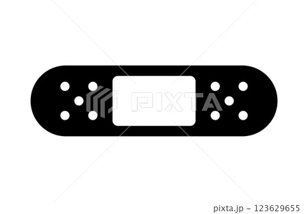 シンプルな絆創膏のアイコン 123629655