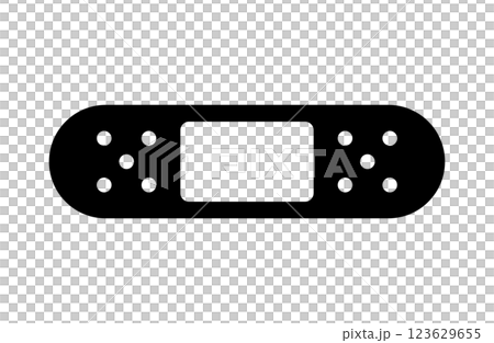 シンプルな絆創膏のアイコン 123629655