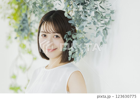 若い女性、ビューティーイメージ 若い女性、ビューティーイメージ 123630775